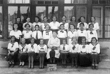 Böszörményi út 20-22., Polgári iskola, 1936. Forrás: Fortepan
