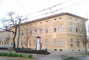 A SZTE Bartók Béla Művészeti Karának felújított épülete 2024. március 21-én. Forrás: SZTE NKI Közkapcsolati Iroda
