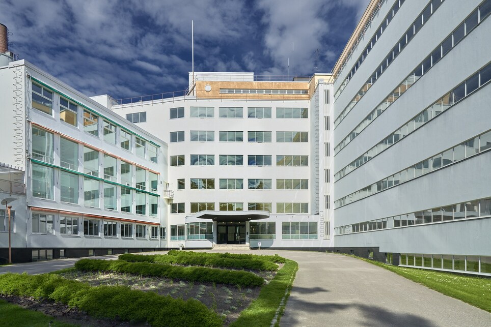 Alvar & Aino Aalto: Paimio Szanatórium, 1929-1933. Fotó: Paimio Sanatorium Foundation