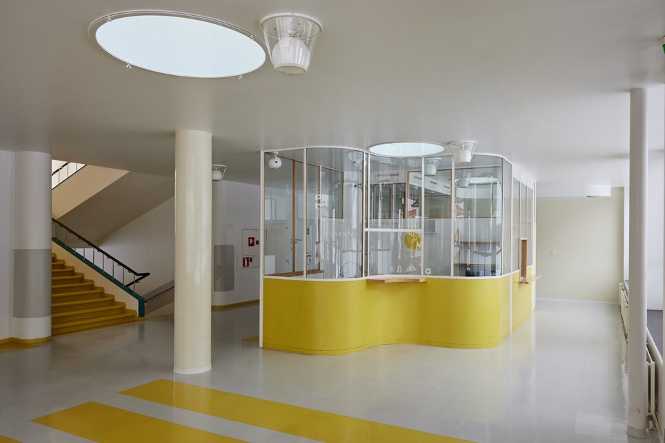 Alvar & Aino Aalto: Paimio Szanatórium, 1929-1933. Fotó: Paimio Sanatorium Foundation