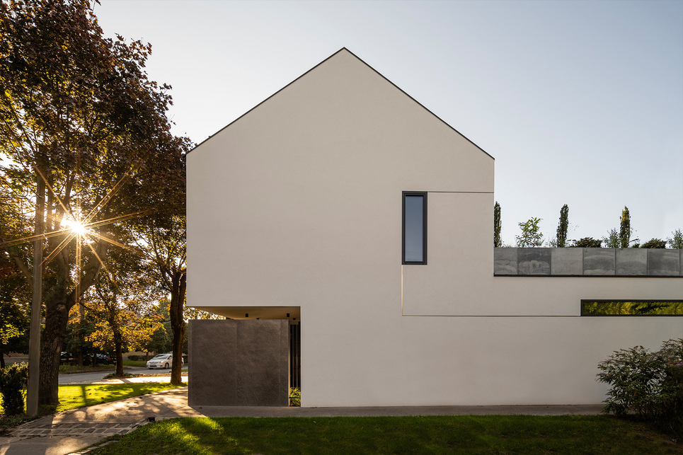 Sarokház Vácon. Tervező: PRETON Architecture. Fotó: Jaksa Bálint
