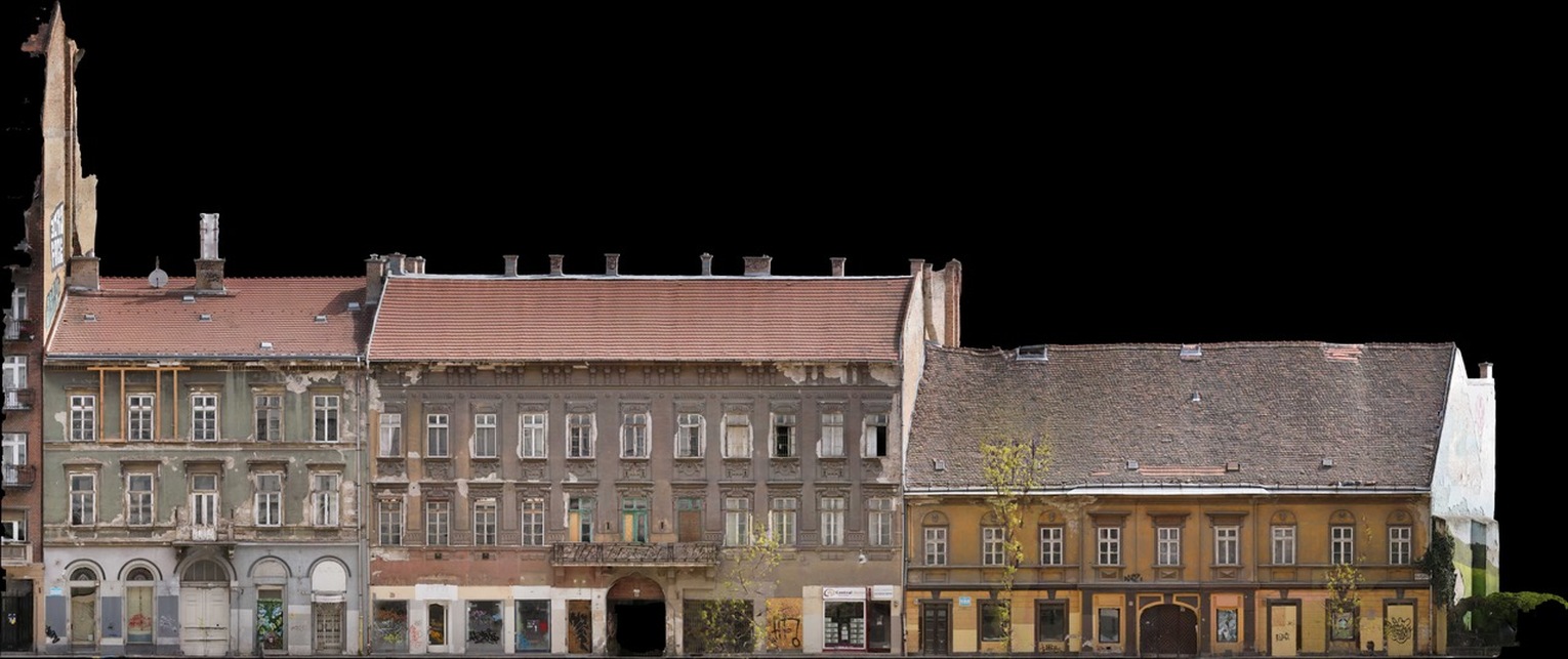 A Király utca 25-27-29. jelenlegi állapota. Forrás: SAGRA Építész Kft.
