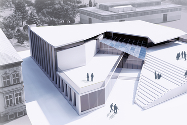 Salzburg Forum, 3D látványterv. Tervező: Rania Matrouk
