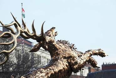 Csodaszarvas, Budapest XII. kerület; Szőke Gábor Miklós, 2022 //Köztérkép: 511439 // Dénes Ildikó
