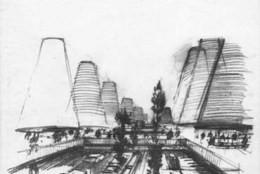 Kismarty-Lechner Kamill: A Wien SUD koncepciórajza
