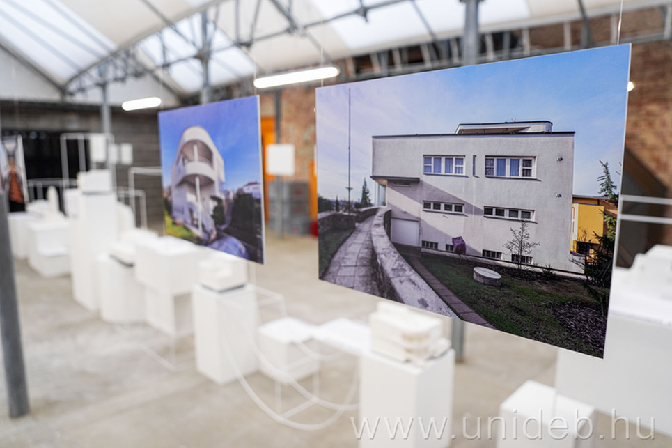 Brno modern építészete 3D-s maketteken. Forrás: Debreceni Egyetem
