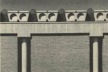 További részletek a Tifereth Jerusalem zsinagógában. [Chris F. Payne. Forrás: Schmertz 1965, 141. o.]
