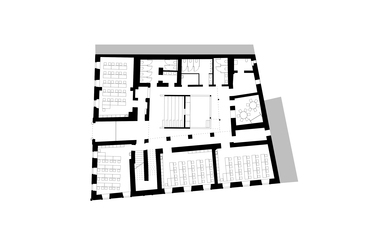 Földszinti alaprajz. Forrás: CAN Architects
