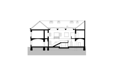 Metszet. Forrás: CAN Architects
