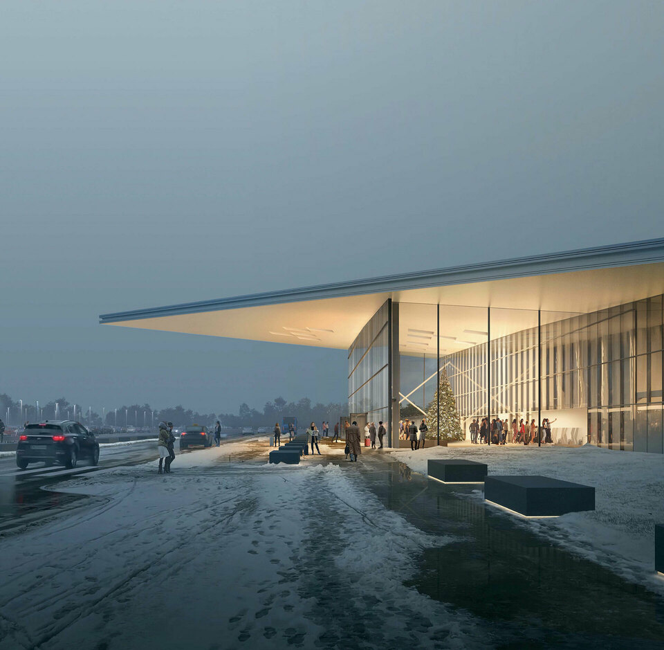 A 2021-es terpályázat nyertes terve: BORD Építész Stúdió. Forrás: Építészfórum archívum
