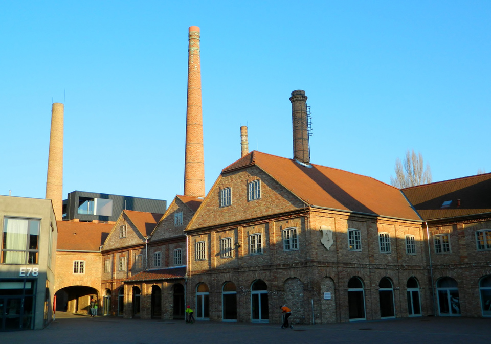 Zsolnay Kulturális Negyed részlet, 2013, Forrás: Wikimedia Commons
