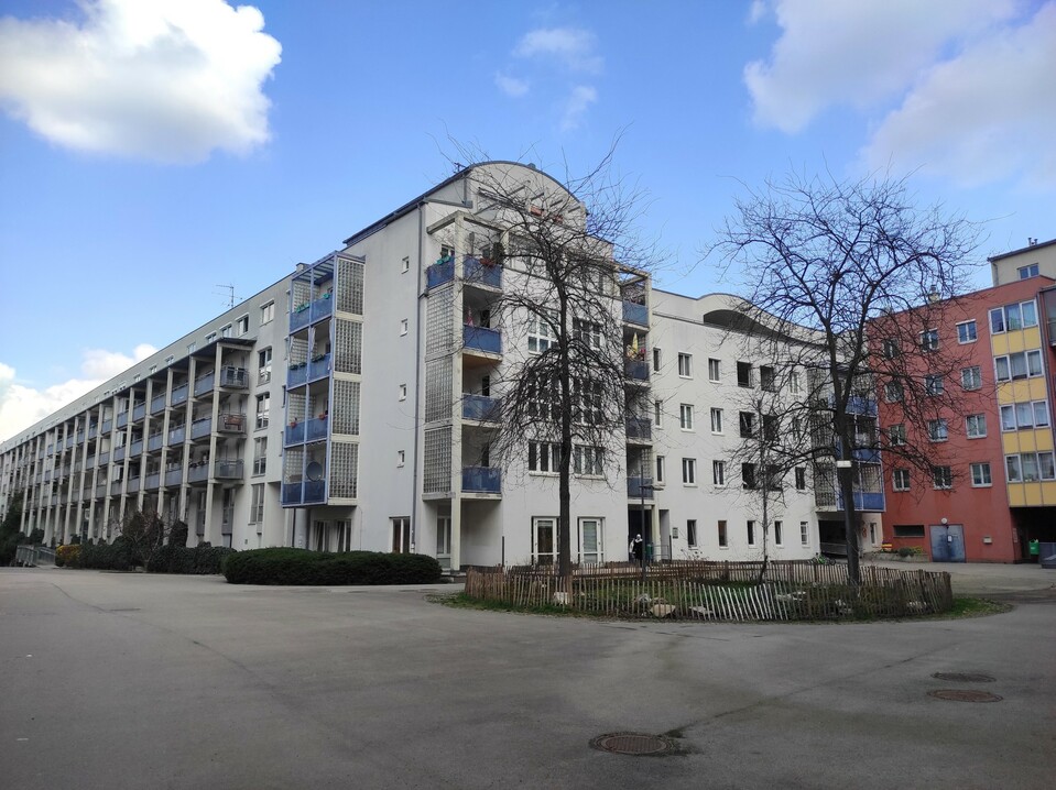 Frauen-Werk-Stadt, Bécs.

Fotó: saját felvétel, 2025. március
