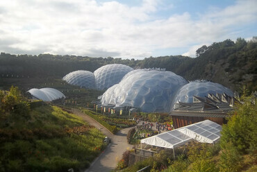 Eden Project, Cornawall. Forrás: Wikipedia
