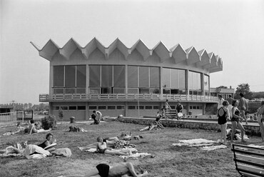 Zalakaros termálfürdő, 1978. Forrás: Fortepan 210737 / Jakab Antal
