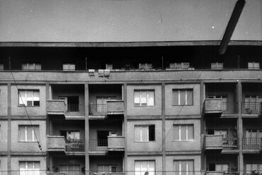 Üllői úti homlokzat 1959. / Üllői út 54-56. Tervező: Halászy Jenő

Fotó: Fortepan/Budapest Főváros Levéltára
