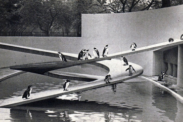 Lubetkin és a Tecton Pingvinúsztatója, 1934
