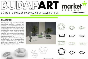 BudapART – Bútortervező pályázat. Közönség díjazott – Varga Emma. Forrás: Market Építő Zrt.
