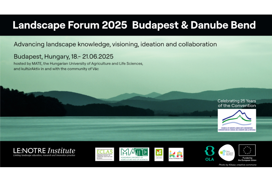 Landscape Forum 2025 –  Demokratikus tájalakítás és természetélmény fiataloknak 