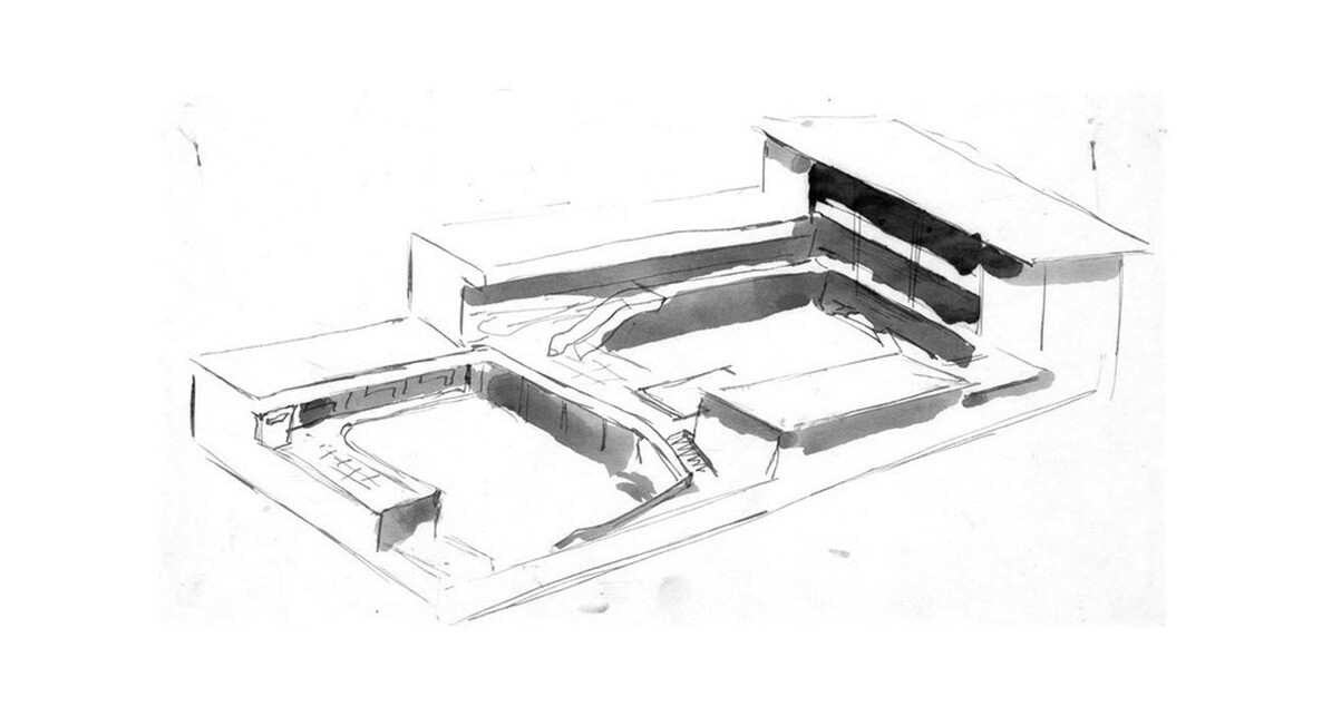 Thesszaloniki Kísérleti Iskola. Thesszaloniki, 1933. Forrás: Benaki Museum Athens/Modern Greek Architecture Archives, Dimitris Pikionis Archive