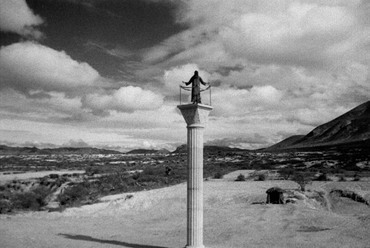 Oszlopos Simeon, Luis Bunuel, 1965. Részlet a filmből, forrás: Criterion
