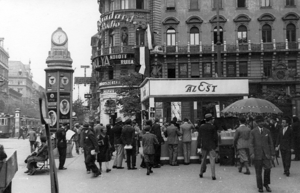 Blaha Lujza tér, 1935. Forrás: Fortepan/Jurányi Attila
