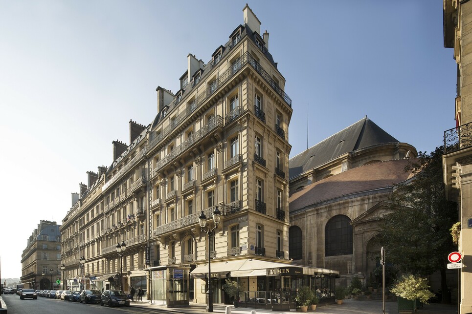 Hotel Lumen Paris Louvre, Herman Bal, Alain Daronian, Claudio Colucci, 2007. Forrás: Hotel Lumen